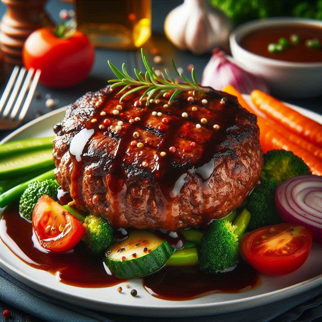 鮭をバターとしょうゆで香ばしく焼き上げた一品