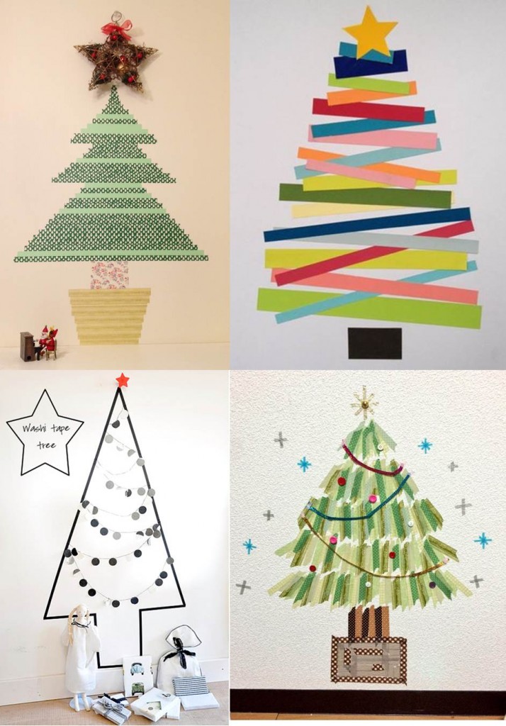 マスキングテープツリー